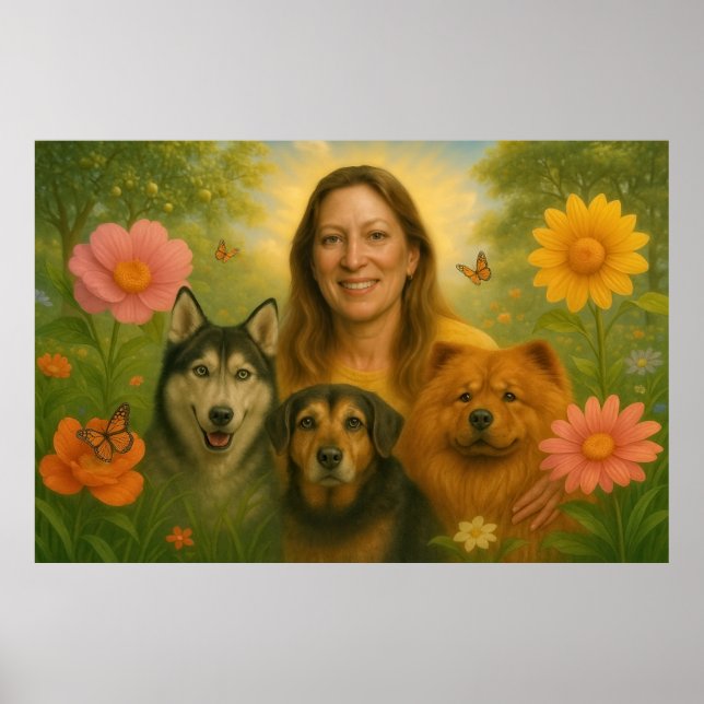 Poster Karen Ann Baker-Taylor Tributa (Frente)