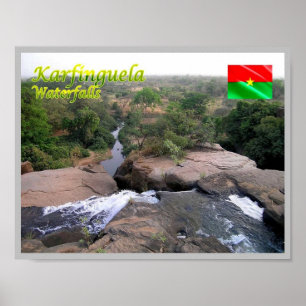Poster Karfinguela - Quedas d'água -