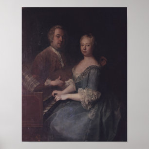 Póster Karl-Heinrich Graun e sua esposa Anna-Louise