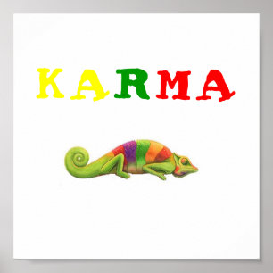 PÓSTER KARMAS KAMELEON