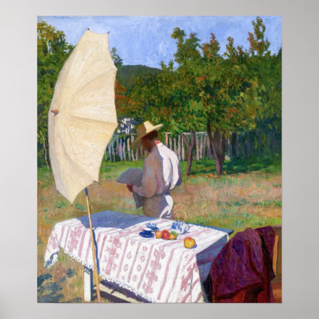 Poster Károly Ferenczy - Outubro (Frente)