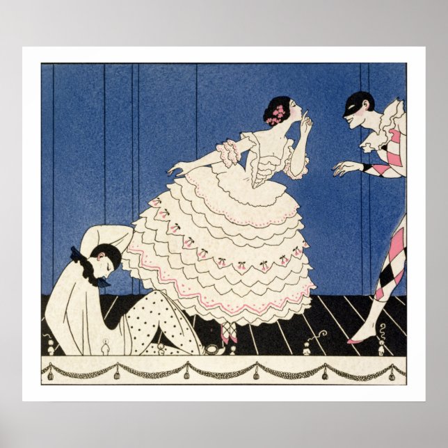 Póster Karsavina, 1914 (impressão de pochoir) (Frente)