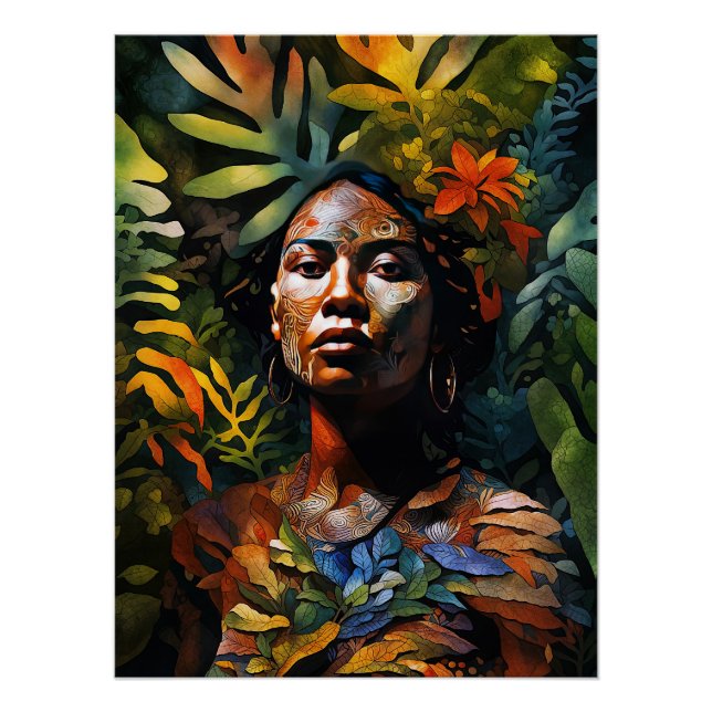 Póster "Karuma" Sonho Selvagem - Mulheres Na Amazônia (Frente)