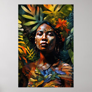 Poster "Karuma" Sonho Selvagem - Mulheres Na Amazônia