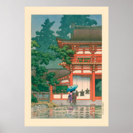 Poster Kasuga Shrine Por Kawase Hasui
