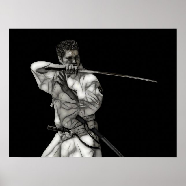 PÓSTER KATANA SWORD SAMURAI (Frente)