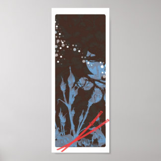 Poster Katana Wall Scroll