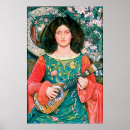 Poster Kate Bunce Melody CC1230 Música Decorativa