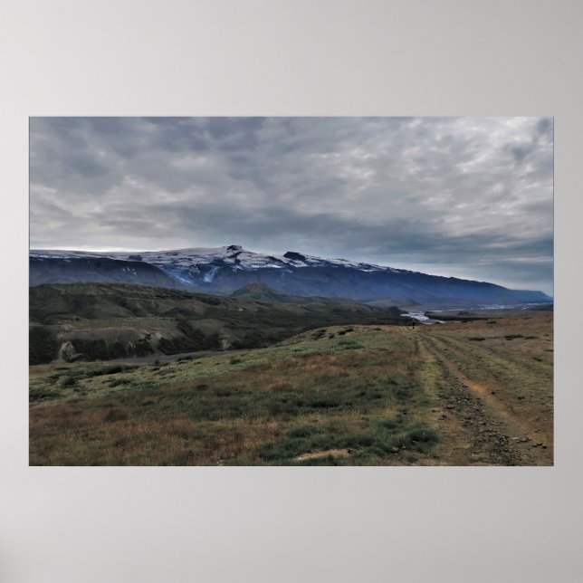Poster Katla e Thorsmork Valley (Frente)