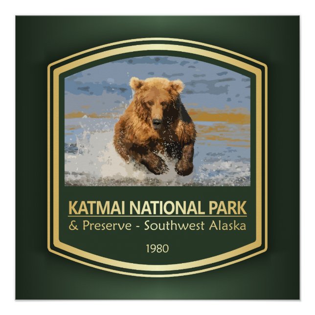 Póster Katmai NP (PF1) (Frente)