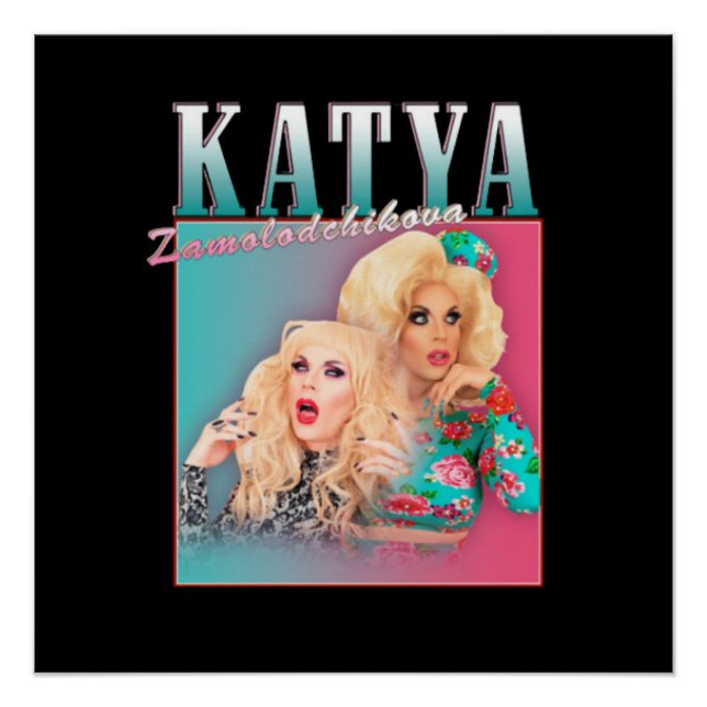 Póster Katya Zamolodchikova (Frente)