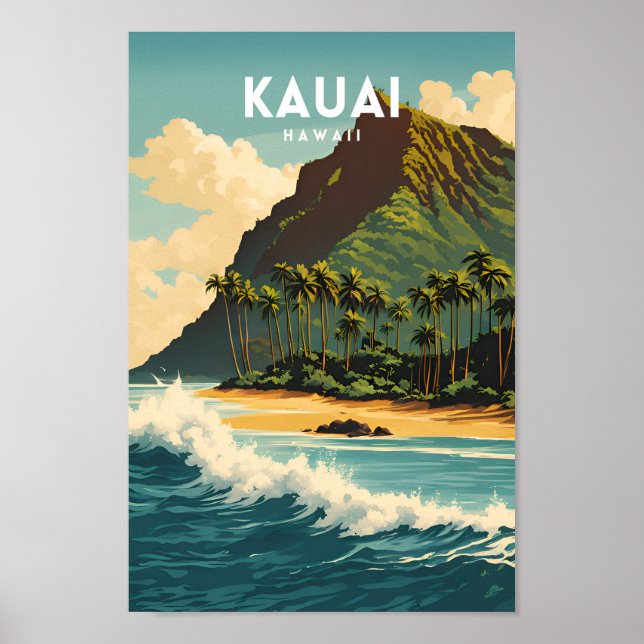 Poster Kauai (Frente)