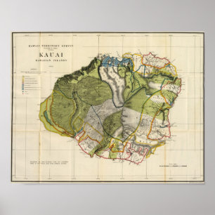 Póster Kauai, Havaí