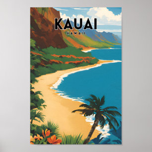 Poster Kauai Hawaii