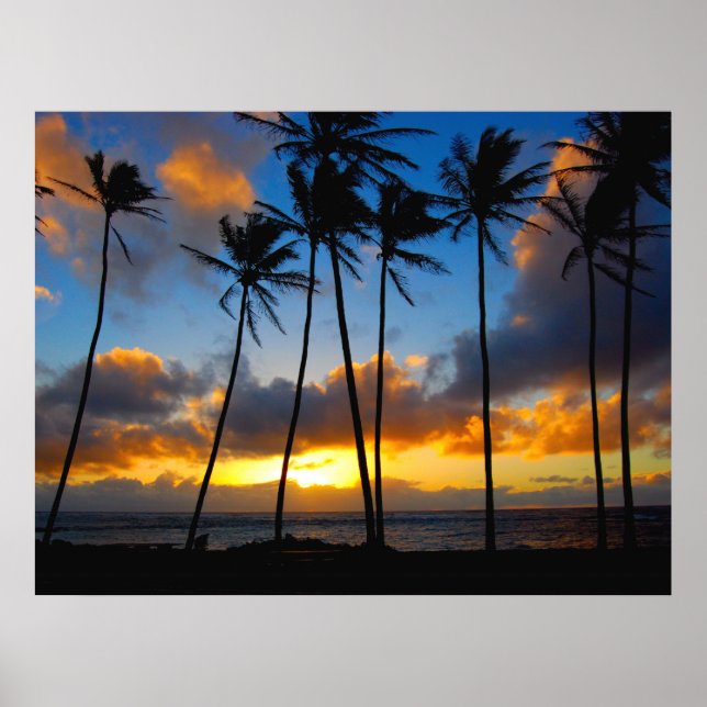 Poster Kauai Sunrise (Frente)