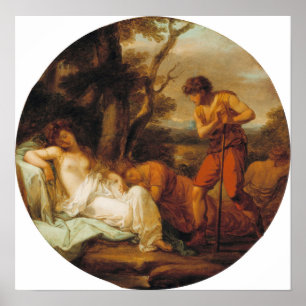 Poster Kauffman - Cymon e Iphigenia