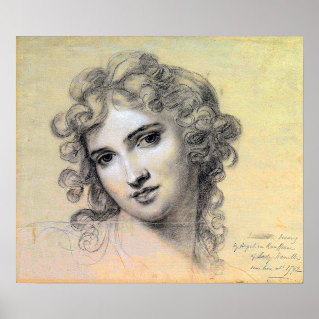 Poster Kauffman - Emma Hamilton (Frente)