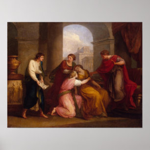 Poster Kauffman - Virgil Lendo Aeneid Para Augustus