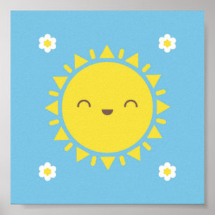 Poster Kawaii Sunny Days