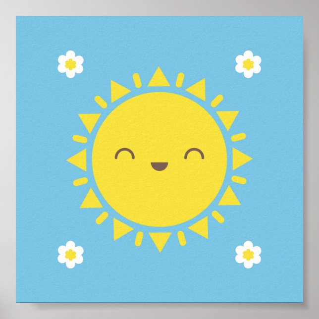 Poster Kawaii Sunny Days (Frente)