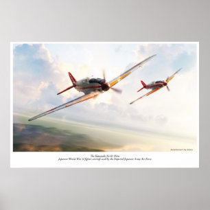 Poster Kawasaki Ki-61