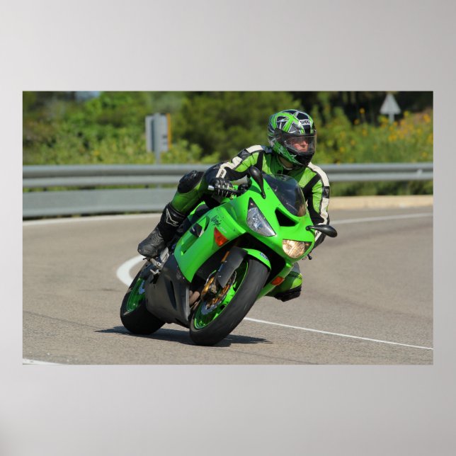 PÓSTER KAWASAKI NINJA (Frente)