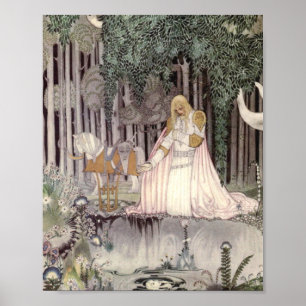 Poster Kay Nielsen - A Lassie E Sua Madrinha 1914