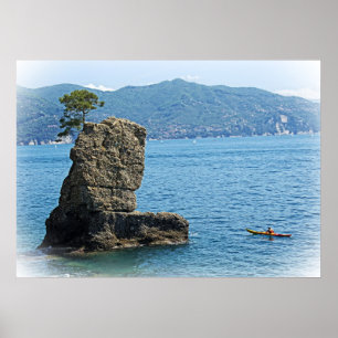 Póster Kayak Adventures - Papais noeis Margherita Ligure,