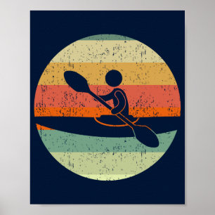 Poster Kayak Sunset legal