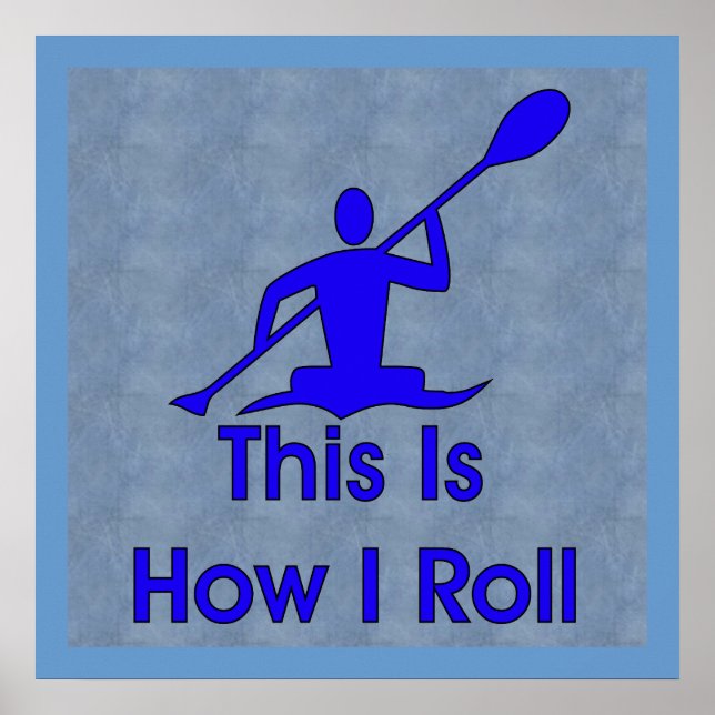 Poster Kayaking (Frente)