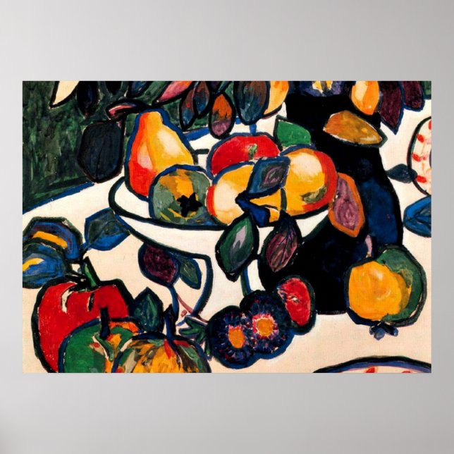 Poster Kazimir Malevich - Vida Estática, trabalho de arte (Frente)