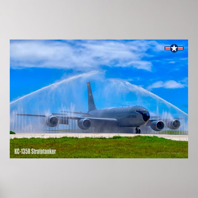 POSTER KC-135R STRATOTANKER (Frente)