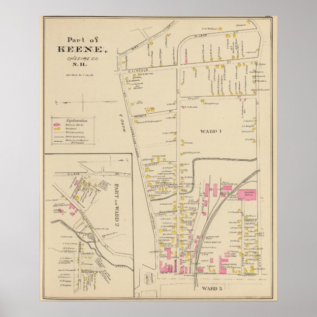 Póster Keene, Ward 12 (Frente)