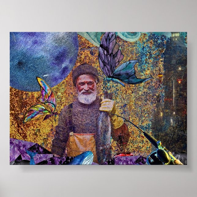 Poster Keeper of Indigo Seas (Frente)