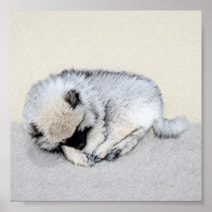 Poster Kehond Slein Puppy Pintura Original