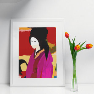 Póster Keisha Japonês