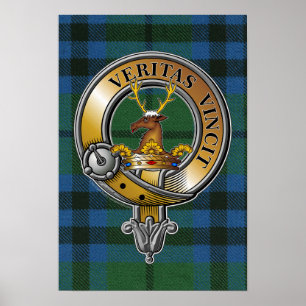 Poster Keith Tartan & Crachá