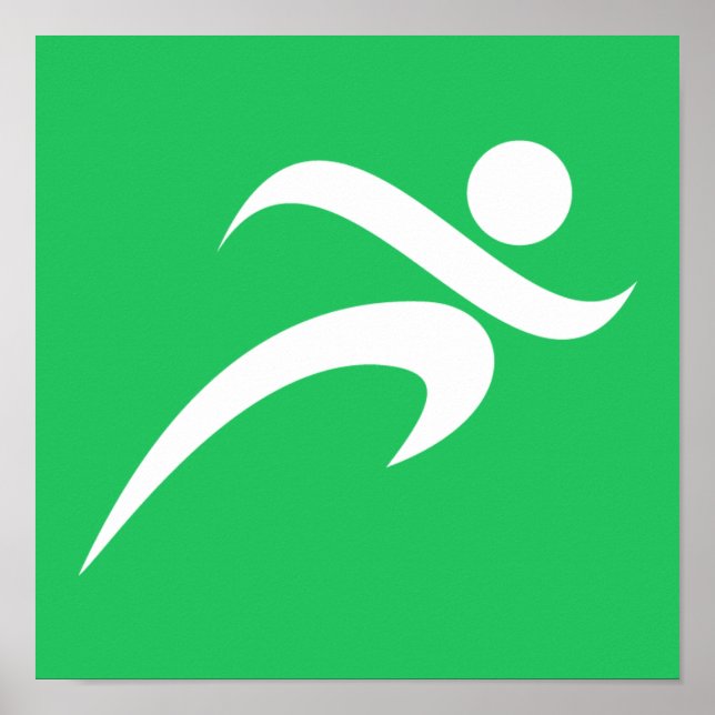 Poster Kelly Green Running (Frente)