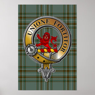 Poster Kelly Tartan e Crachá