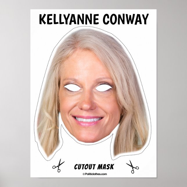 Poster KELLYANNE CONWAY Halloween Mask (Frente)