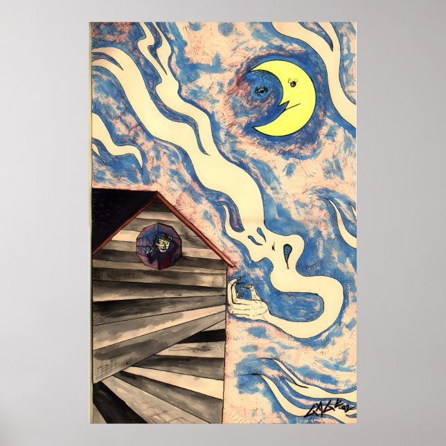 Poster Ken Gage 1992, Monartrote, Arte Fina (Frente)