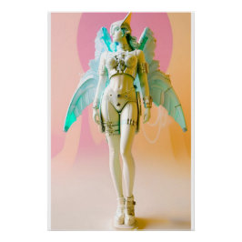 Póster Ken Gage Future Perfect Vaporwave Anjo