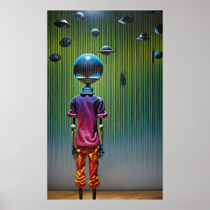 Poster Ken Gage Keeper da Fantasia Sci-Fi do Mundo