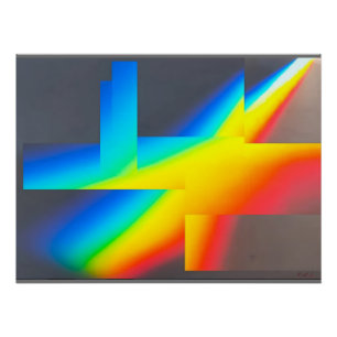 Póster Ken Gage Nothiist - Abstrato de Belas Artes Surrea