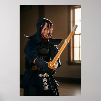 Poster Kendo Japonês