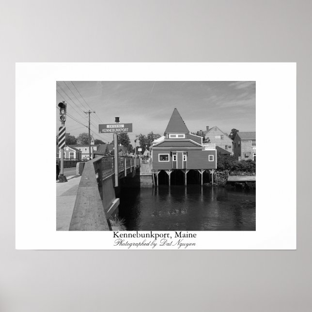 Poster Kennebunkport, Maine (Frente)