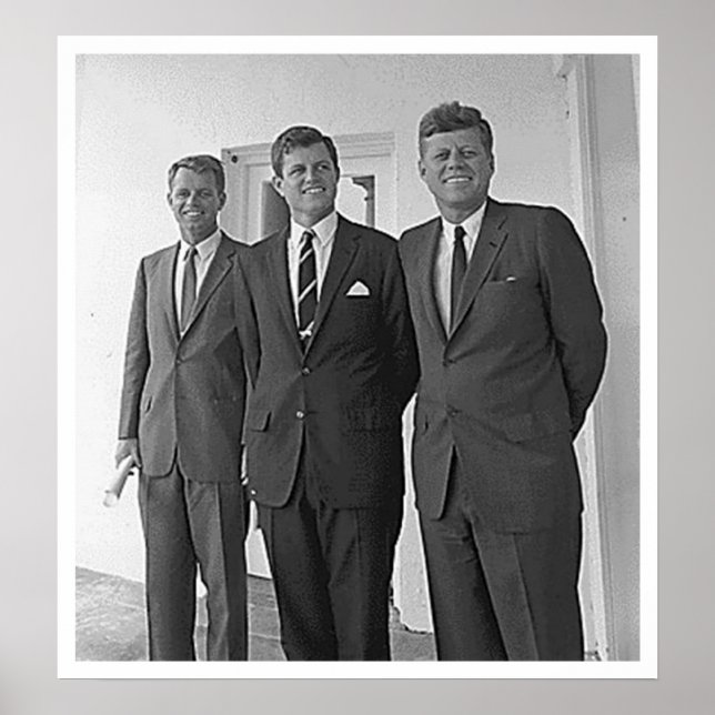 Póster Kennedy Brothers, John, Ted, Robert (Frente)