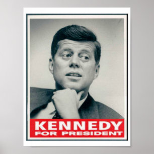 Póster Kennedy para Presidente