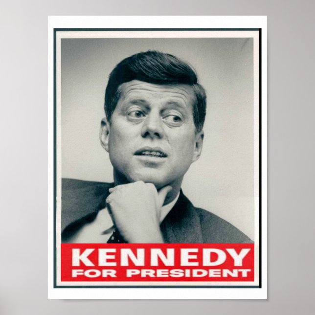 Póster Kennedy para Presidente (Frente)
