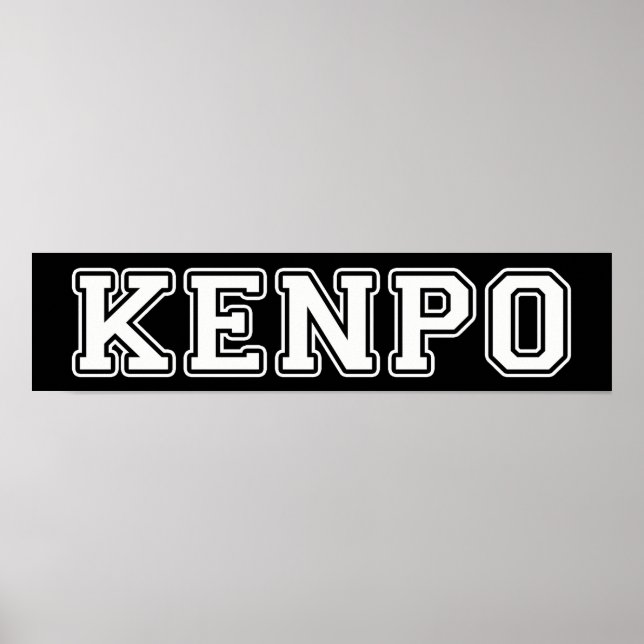 Póster Kenpo (Frente)
